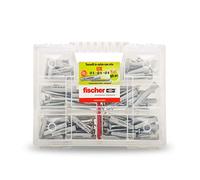 fischer 544257 Kit UX Tacos con Tornillo para fijación en Pared Completa