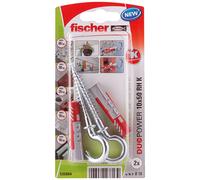 Fischer ko?ek duopower 10x50 z hakiem okr?g?ym /2szt.