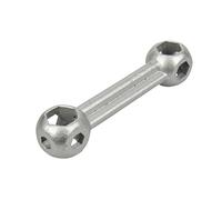 FISCHER Llave de hueso, plata, talla única