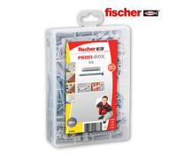 Fischer Maletín surtido SX 5/6/8 – Juego de tacos y 90 tornillos – 512642 Gris