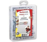 Fischer Maletín surtido SX 5/6/8 – Juego de tacos y 90 tornillos – 512642 Gris