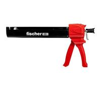 fischer Máquina de expresión manual FIS DM SL para cartuchos grandes de 2 cámaras, pistola de expresión para exprimir eficientemente, trabajar sin fatiga gracias a una transmisión de fuerza constante