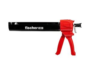 fischer Máquina de expresión manual FIS DM SL para cartuchos grandes de 2 cámaras, pistola de expresión para exprimir eficientemente, trabajar sin fatiga gracias a una transmisión de fuerza constante