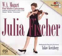 Fischer/Netherlands Chamber Orchestra/Kreizberg - Mozart: Conciertos De Violin, Sinfonia Concertante,... / Fischer, Netherlands Chamber Orch. - Kreizberg (3 Sacd + 1 Dvd)