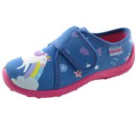 Fischer Niños Zapatilla Unicornio Mimoso Y Antideslizante Cierre Adhesivo 552331