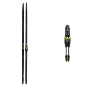 Fischer - Pack Twin Skin Race Medium 2025 - Negro Negro 192 cm.207 cm