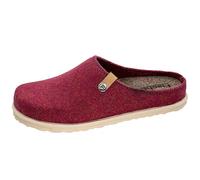 Fischer Pantuflas para Mujer Katrin 655004, Talla:41 EU, Color:Rojo
