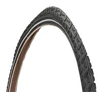 Fischer Pasi 47-622 Trek SW - Neumático para Bicicleta (28", 47-622 Trek SW y Reflectante), Color Negro