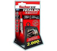 fischer - Pegamento de contacto universal transparente, adhesivo para muebles y telas extrafuerte, 5gr