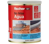 Fischer Pintura impermeabilizante polímero MS Blanco resistente al agua y para exteriores 1 kg