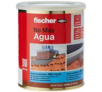 FISCHER, Pintura impermeabilizante (cubo 1kg) polímero MS Marrón, resistente al agua y exteriores, 1 kg