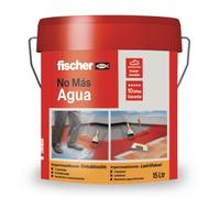 Fischer - Pintura impermeabilizante embaldosable 15L para terrazas, tejados, transitable, Blanco