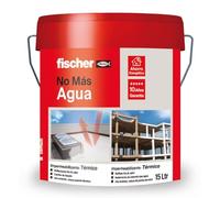 fischer - Pintura Blanca Exterior para Suelo Terraza Exterior - Impermeabilizante Térmico - Aislante Acustico - Aislante Termico para Chapas Metalicas, Cemento, Terraza Exterior Chill Out (15 l)