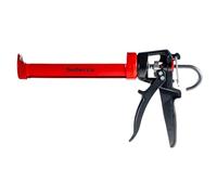 fischer - pistola de silicona KPM2. Pistola para aplicar silicona, pistola selladora de aluminio para cartuchos de hasta 310ml