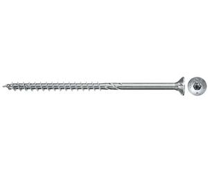 Fischer Power-Fast II - caja de tornillos especiales para madera 6x130 mm, para atornillado de maderas, conexión de maderas macizas o fijación de piezas a la madera,100 ud
