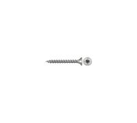 fischer PowerFast II CTF - Tornillo para aglomerado (200 unidades, 3,0 x 35 mm, cabeza avellanada, estrella interior TX), rosca completa, acero inoxidable A2, para montaje en madera