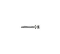 fischer PowerFast II CTF - Tornillo para aglomerado (4,5 x 35 mm, A4 200, cabeza avellanada, estrella interior TX), rosca completa, acero inoxidable A4, para montaje en madera