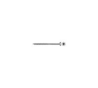 fischer PowerFast II CTP - Tornillo para aglomerado (100 unidades, 6,0 x 90 mm, A2, 100 unidades, cabeza avellanada, estrella interior TX), rosca parcial, acero inoxidable A2