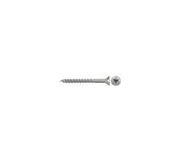fischer PowerFast II CTP - Tornillo para aglomerado (200 unidades, 3,5 x 35 mm, cabeza avellanada, estrella interior TX), rosca parcial, acero inoxidable A2, para montaje en madera
