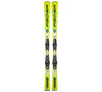 Fischer - RC4 Noize ST Yellow Superflex + RC4 Z12 Gw 2026 de Titanio - Talla 170 cm - Amarillo Amarillo 170 cm