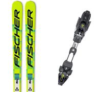 FISCHER Rc4 Worldcup Noize Gs Masters + Rc4 Z17 Freeflex - Hombre - Verde / Amarillo / Azul - talla 181- modelo 2026