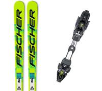 FISCHER Rc4 Worldcup Noize Gs W + Rc4 Z17 Freeflex - Mujer - Verde / Amarillo / Azul - talla 188- modelo 2026