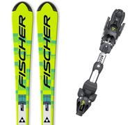 FISCHER Rc4 Worldcup Noize Sl M + Rc4 Z14 Freeflex - Hombre - Verde / Amarillo - talla 165- modelo 2026