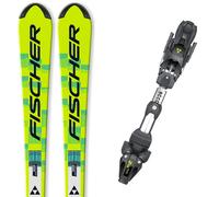 FISCHER Rc4 Worldcup Noize Sl W + Rc4 Z14 Freeflex - Mujer - Amarillo / Verde / Azul - talla 155- modelo 2026