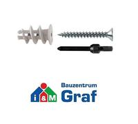 Fischer 052390 - Taco autoperforante GK nylon S (Envase de 50 ud.)