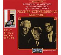 Fischer/Schneiderhan - Beethoven : Trios pour piano. Fischer, Scneiderhan, Mainardi.