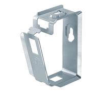 fischer SHA M 30 - Juego de 25 soportes de metal para colector de metal con alta resistencia y seguridad, montaje sobre techos de protección contra incendios, cierre sin herramientas