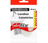 fischer - Solufix Lavabos, conjunto soporte para fijar y anclar lavabos