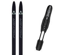 FISCHER Sports Crown Ef Mounted + Nordic Tour Step-in Ifp - Unisex - Gris / Negro - talla 204- modelo 2026