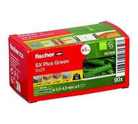FD 567806 - Espiga SX Plus Verde 5x25, 90 piezas