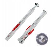 fischer DuoXpand 10 x 230 T, taco de pared de alta calidad con tornillo de cabeza avellanada de acero galvanizado, agarre fuerte, ideal para materiales de construcción porosos, permite el anclaje en