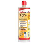 Fischer Taco químico FIS P Plus 380 C – poliéster 380 ml, 2 cánulas, certificado ladrillo/hormigón
