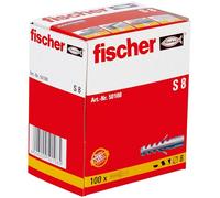 fischer - Taco S 8 / (Caja de 100 Uds), 50108