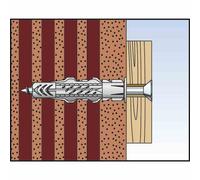 FISCHER Taco Universal Taco Bauduebel Duebeln Vollbaustoffdübel Universal 100st