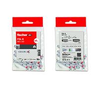 Pack de 16 unidades taco metálicos FSL 8 con acabado hexagonal D8 6x60mm Fischer F544324