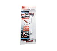 fischer Tacos Pladur DuoTec para soporte TV 12 mm Bolsa 4 uds Gris/Rojo