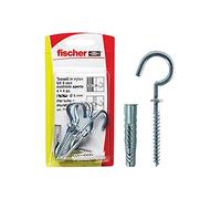 Fischer Tacos UX 6x35 R K con ojal abierto para pared completa, ladrillo perforado, cartón yeso