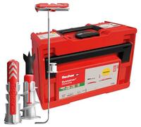 fischer Tanos-Box DuoLine - Juego de 713 tacos de 6-10 mm de diámetro, 30-80 mm de longitud, DuoPower, DuoTec y DuoBlade para mayor funcionalidad, rendimiento y seguridad, para profesionales y