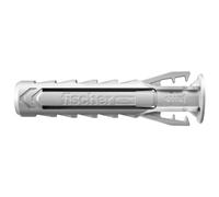 Fischer - Tobillo de nailon de expansión SX Plus 5x25 con collar, todos los materiales/Blister de 50
