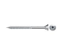 fischer Tornillo de aglomerado 6,0 x 120 cabeza avellanada azul galvanizado rosca parcial estrella TX