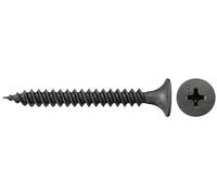 fischer Tornillo de montaje rápido 3,9 x 55, para placas de yeso con cabeza de trompeta, rosca fina, punta de aguja y accionamiento Phillips PH, para montaje de placas de yeso en perfiles metálicos,