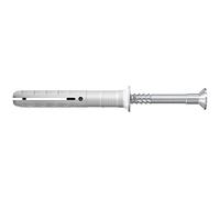 fischer - Tornillo y taco de golpe de acero N 6X80/50 para hormigón, Caja 50 unidades