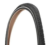 fischer Trekking Reflex - Neumáticos para Bicicleta (28 Pulgadas, 37-622 mm, antipinchazos), Color Negro