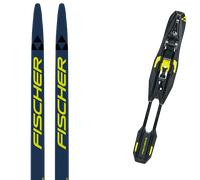 FISCHER Twin Skin Performance Medium - Unisex - Azul / Amarillo / Blanco - talla 182- modelo 2025