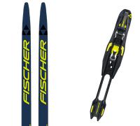 FISCHER Twin Skin Performance Medium - Unisex - Azul / Amarillo / Blanco - talla 182- modelo 2027