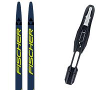 FISCHER Twin Skin Performance Medium - Unisex - Azul / Amarillo / Blanco - talla 202- modelo 2026